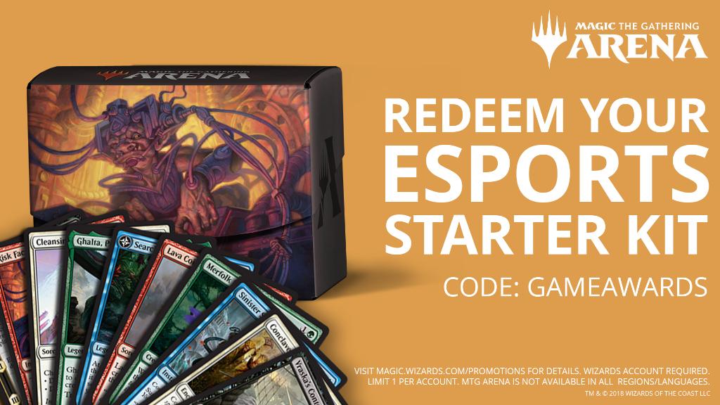 Mtgarena Esports Starter Kitで構築級カードをゲットしよう Baskmedia