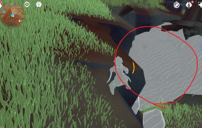 大剣や岩元素攻撃で壊せない床が元素反応