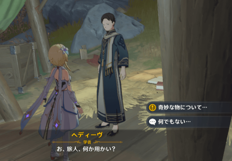 奇妙な物 心の機敏を文字に乗せて 原神 げんしん 層岩巨淵