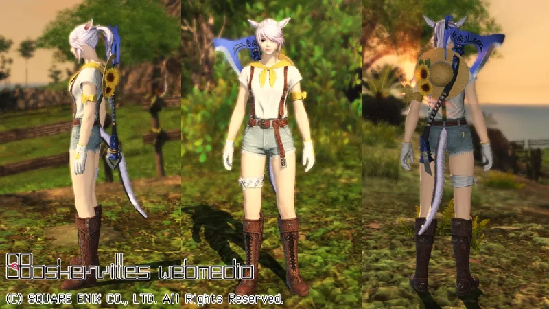 FF14アイルファーマー・カットオフボトム