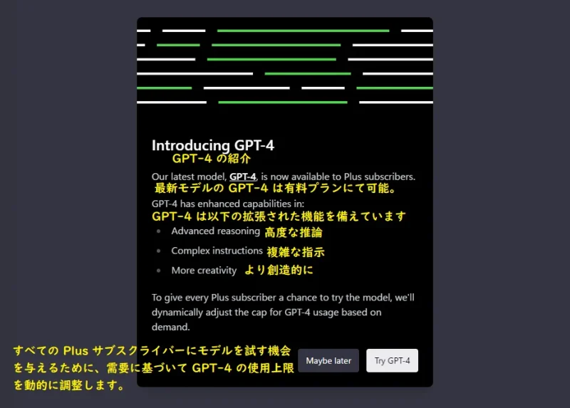 【ChatGPT-4】日本語訳