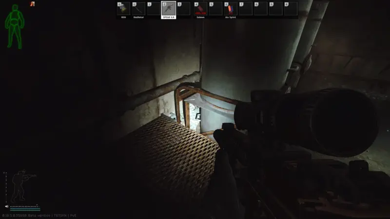 【KEY01】ポンプの横