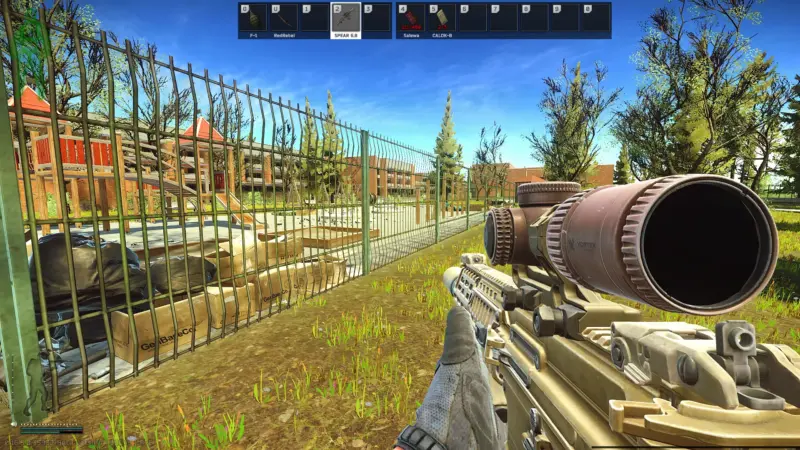 Shorelineの海岸沿いの建設現場