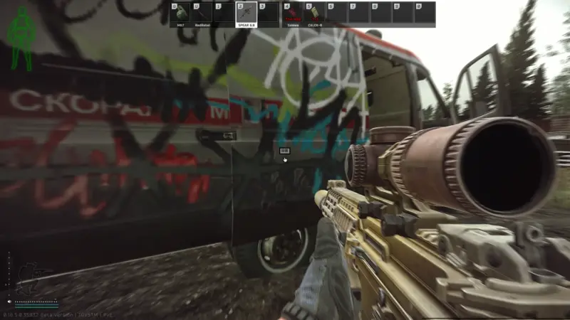 Therapist「The Tarkov Butcher」アイテムの設置場所