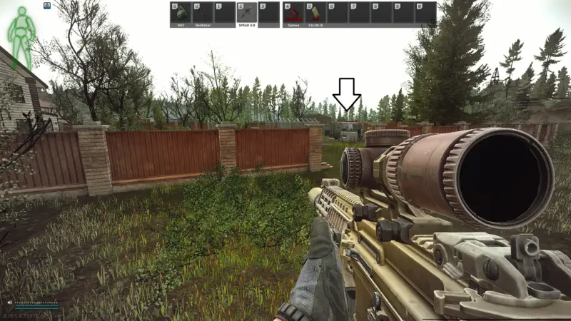 Therapist「The Tarkov Butcher」コテージの救急車