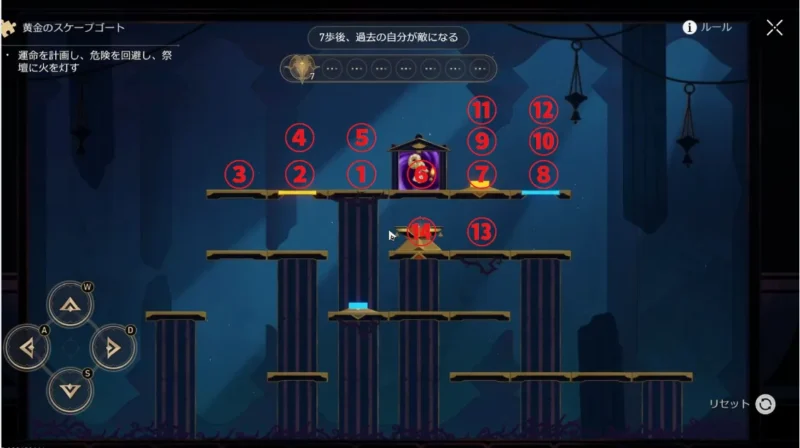 「半神議院」黎明の崖-「黄金のスケープゴート」答え3