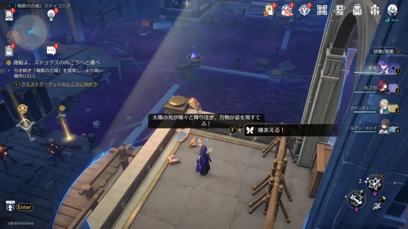 「竜骸の古都」スティコシア-エンドモ2「太陽蛍」