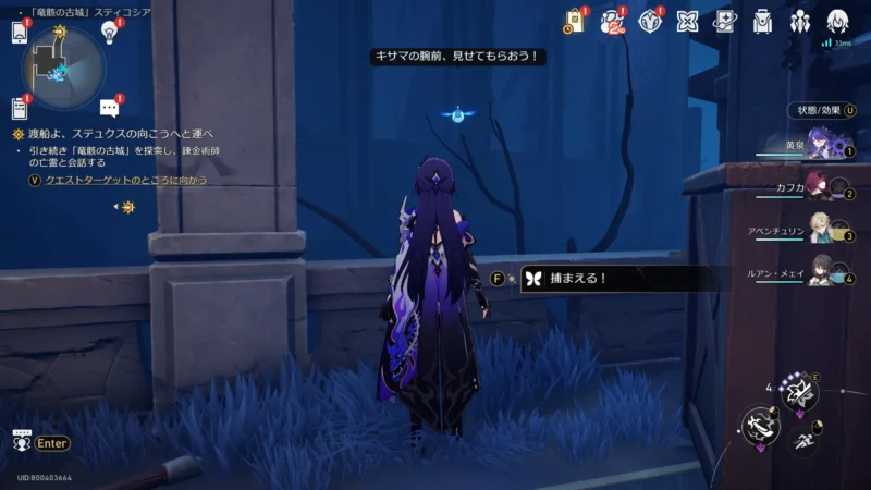 「竜骸の古都」スティコシア-エンドモ5「守衛蛍」