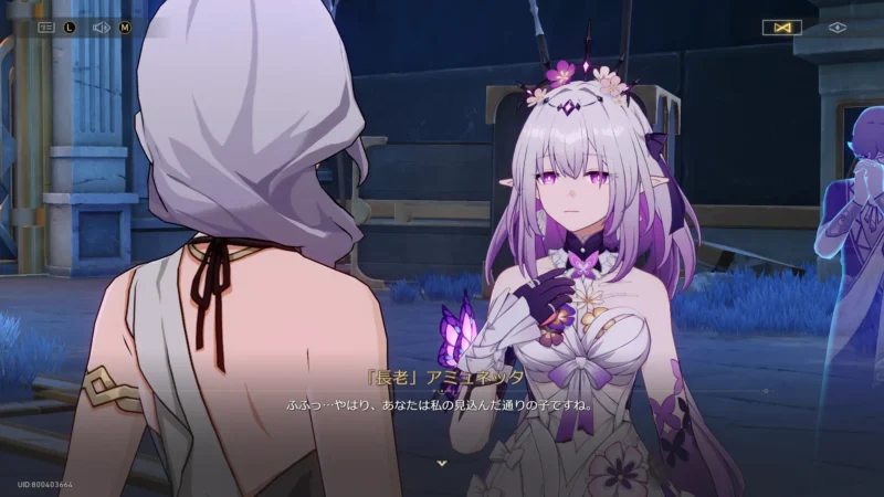 「長老」アミュネッタ