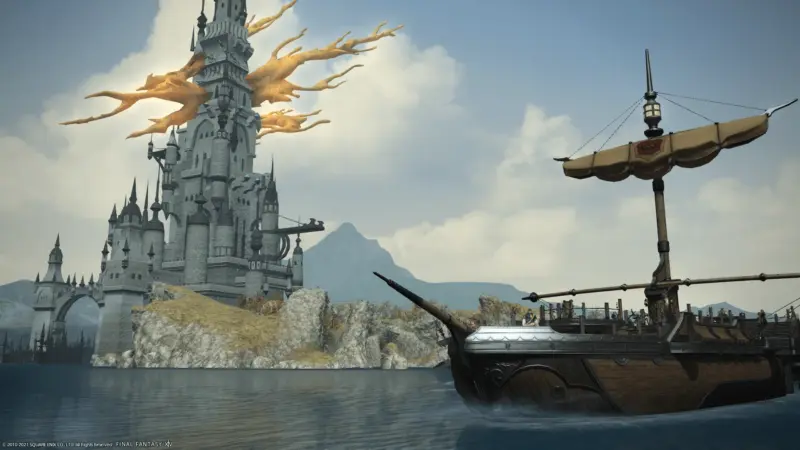 ガラディオン湾沖合