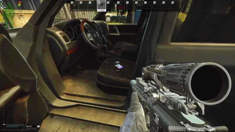 検問黒い車の座席(ヴァイオレットキー)