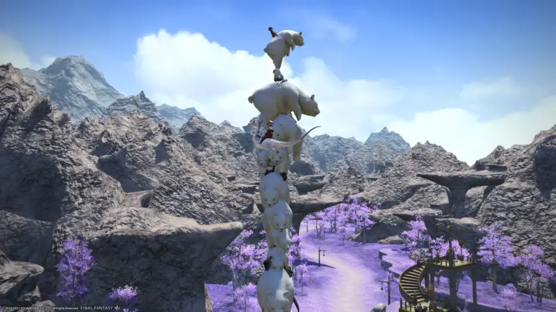 FF14 フライングマウント