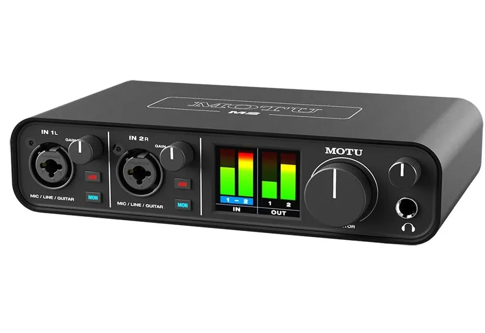 MOTU M2 2in 2out USBオーディオインターフェース