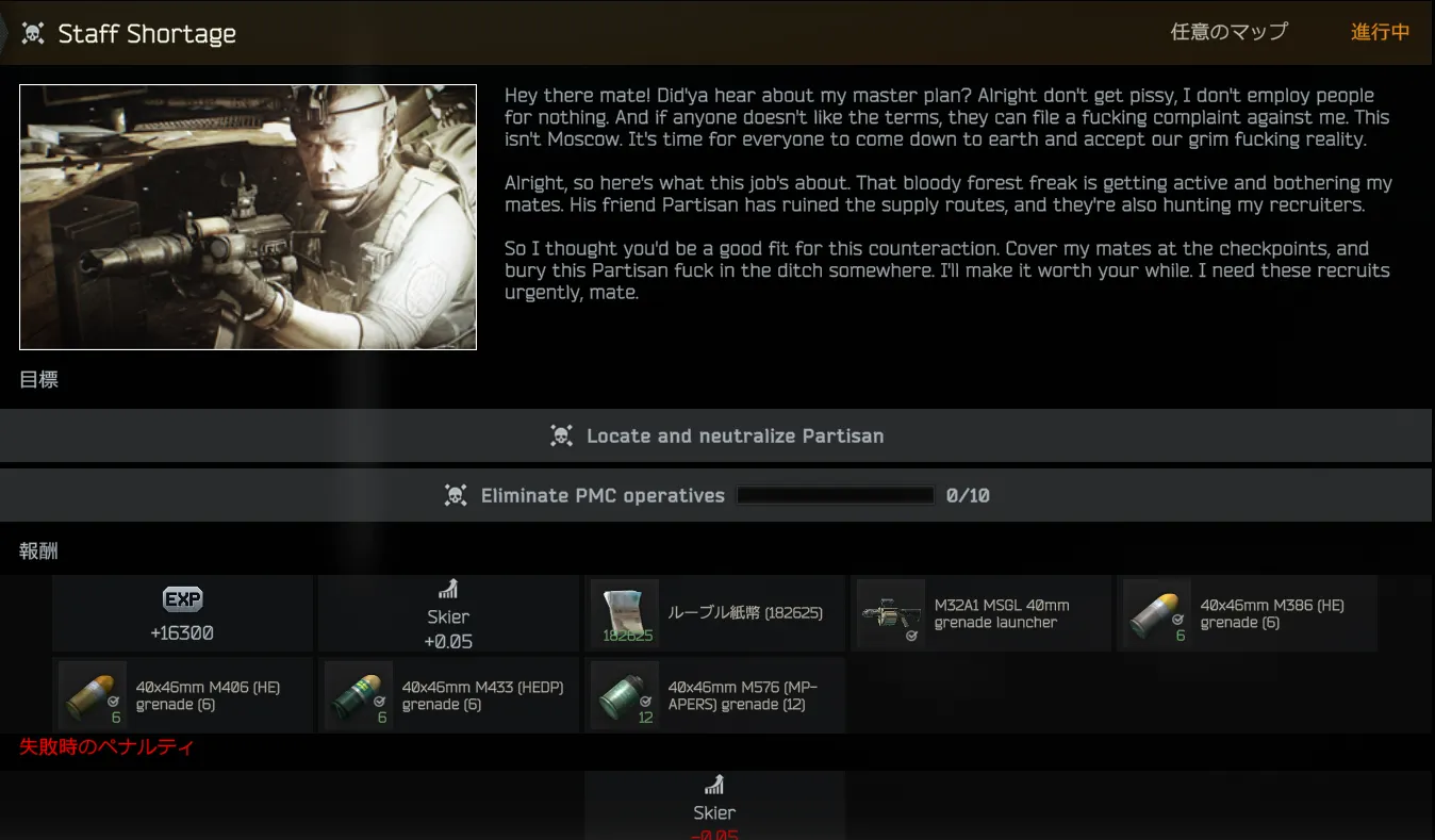 Skier「Staff Shortage」