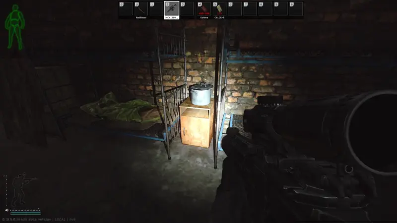 Therapist「Secret Benefactor」Customs新建築の武器部屋