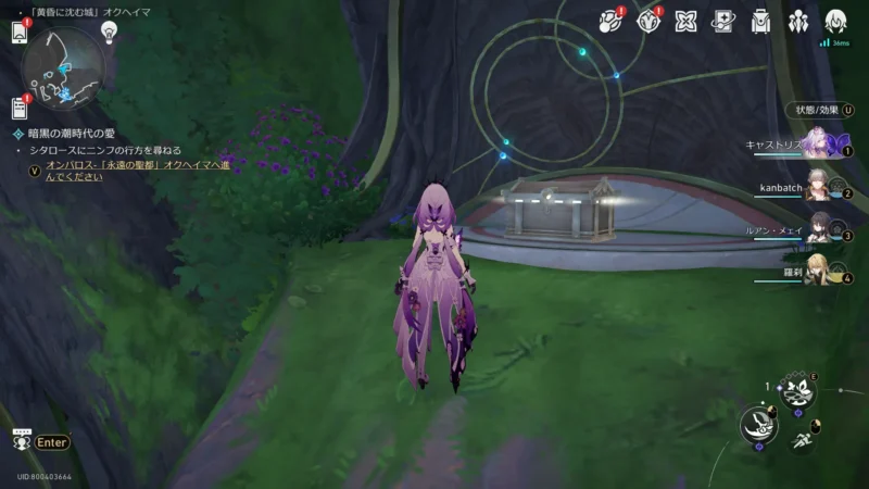 「黄昏に沈む城」オクヘイマ-宝箱1