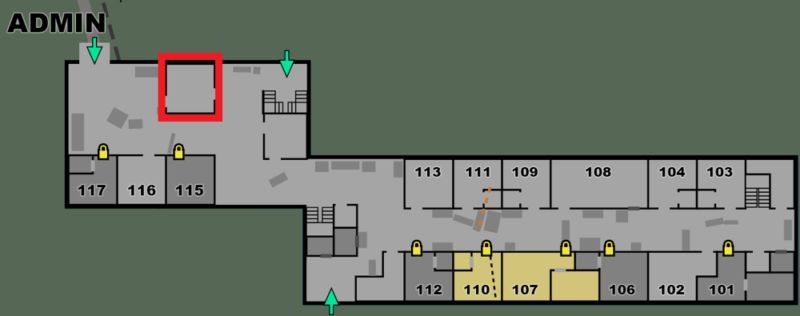 東棟1階の小部屋