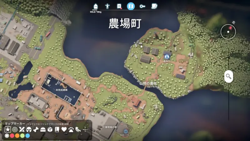 クエスト「熟練スナイパー-3」重いタイヤの場所