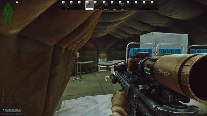 Interchangeの山にあるTeraGroupのキャンプ地2-2