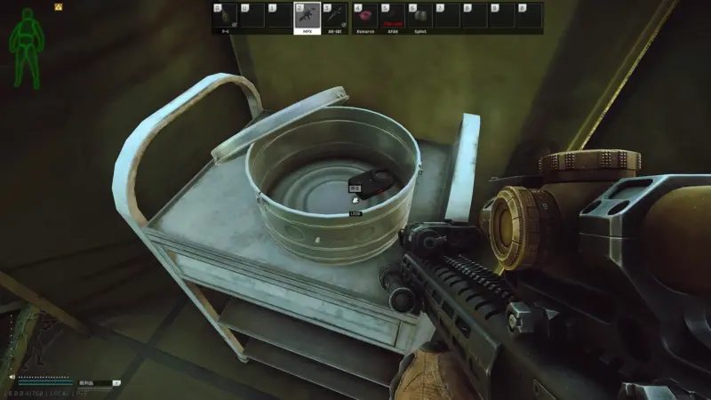 Interchangeの山にあるTeraGroupのキャンプ地2-3LEDX湧き