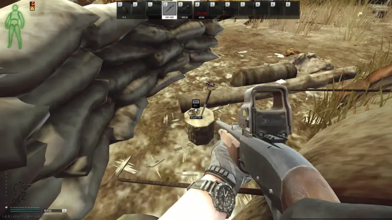 Praporの部下のキャンプ場所「BOGATYARS」