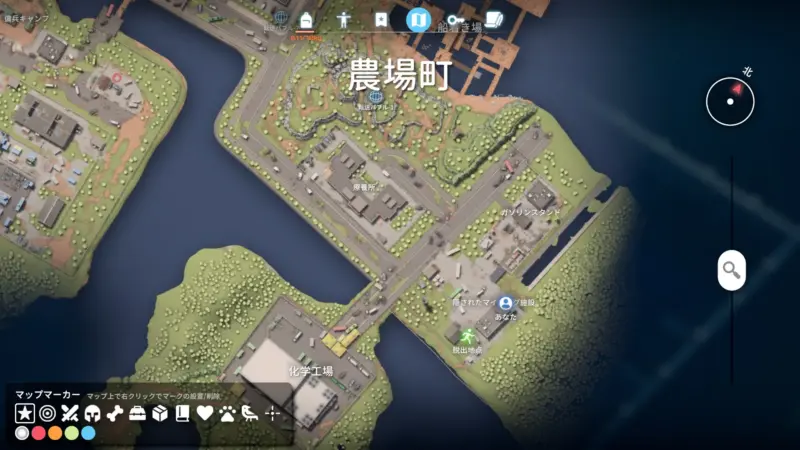 クエスト「パフォーマンス解放」大型マザーボードの場所(MAP)