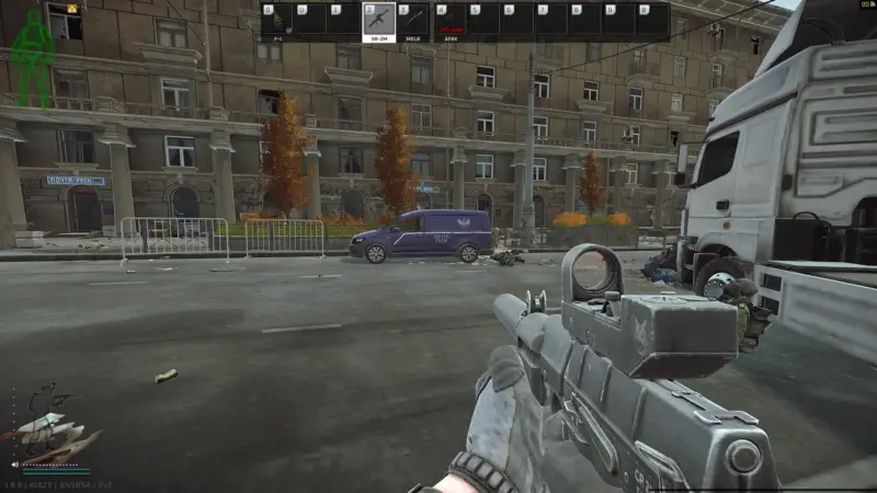 ロシア郵便の車の鍵2