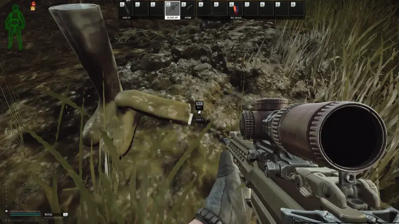 待ち伏せの場所「CODE2」