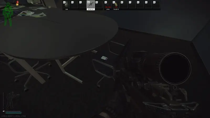 【会議室の椅子の上】VIOLET湧き