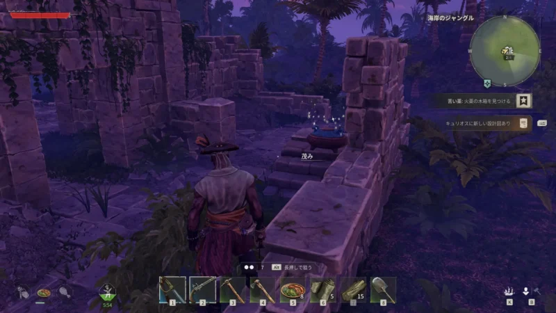 「古代の遺跡」アンデッド湧く場所②