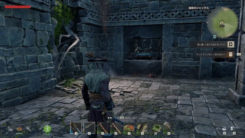 「古代の遺跡」アンデッド湧く場所③