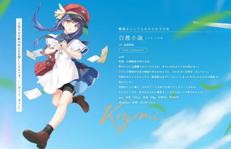 白渡 小詠（しらと こよみ）