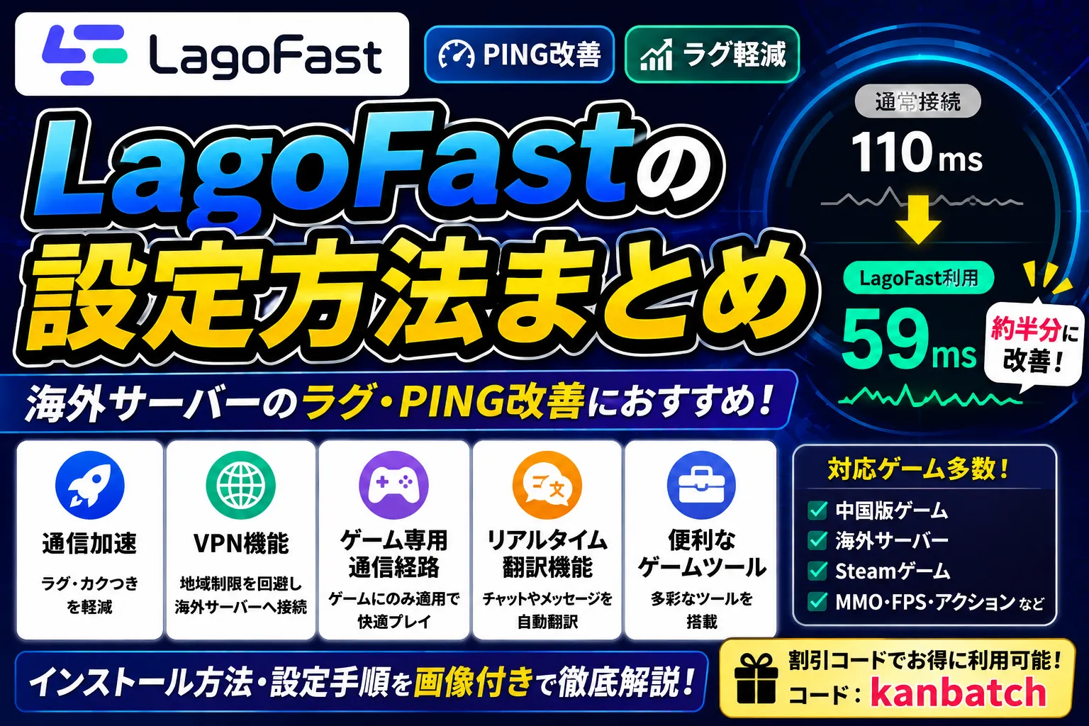 LagoFastの使い方