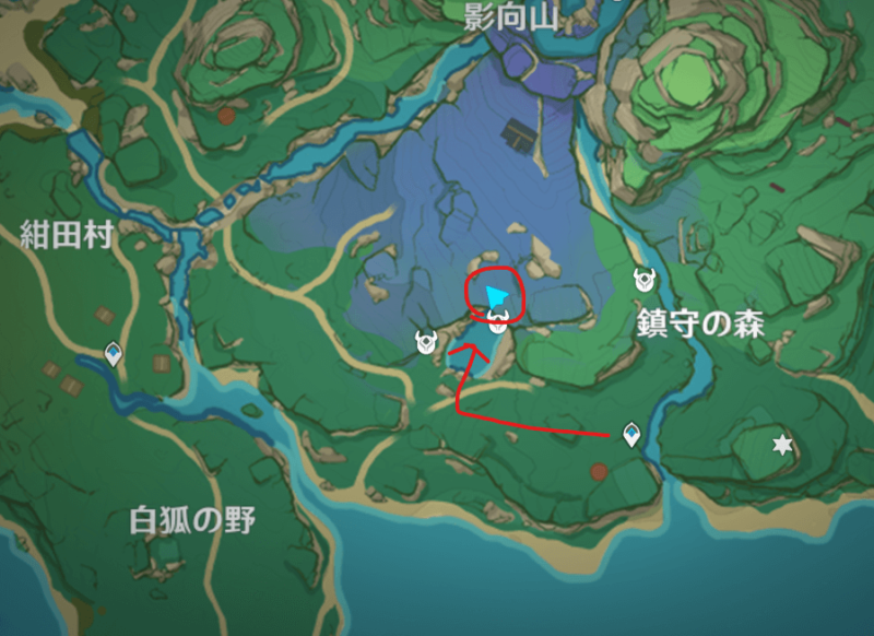 【原神】「結界」を探す どこ 見つからない【稲妻】