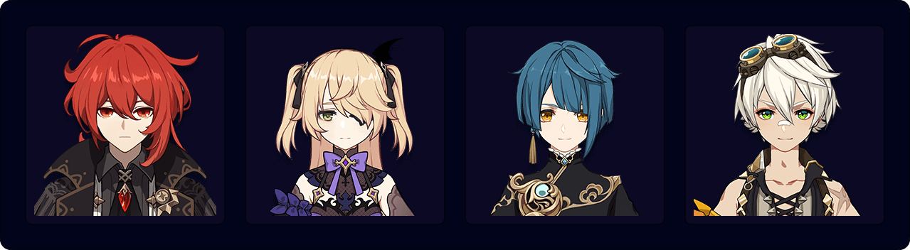 ディルック 編成 パーティ チーム 原神 げんしん 雷のような怒り