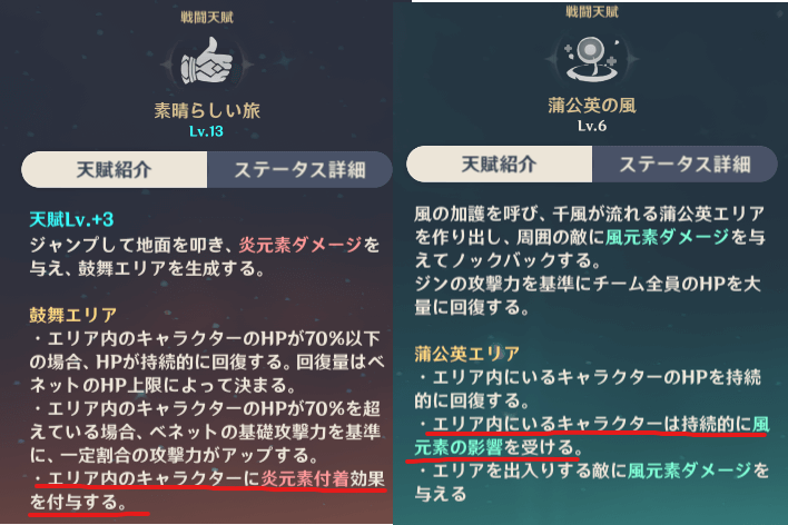 原神 genshin げんしん sunfire サンファイア ジン ベネット ジンベネット シナジー 効果 編成 熟知型ジン