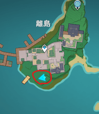 【原神】離島の隠し通路 離島 実績